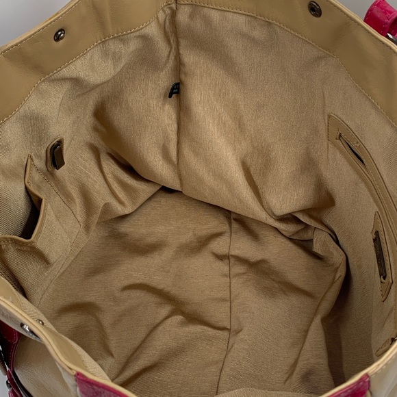 Badgley Mischka Color Block Tote Bag - Picture 6 of 6